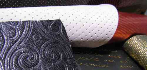 Example of punched without laminfoil