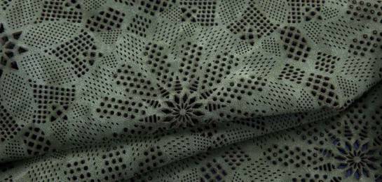 Disegni laser di precisione pellami e tessuti 